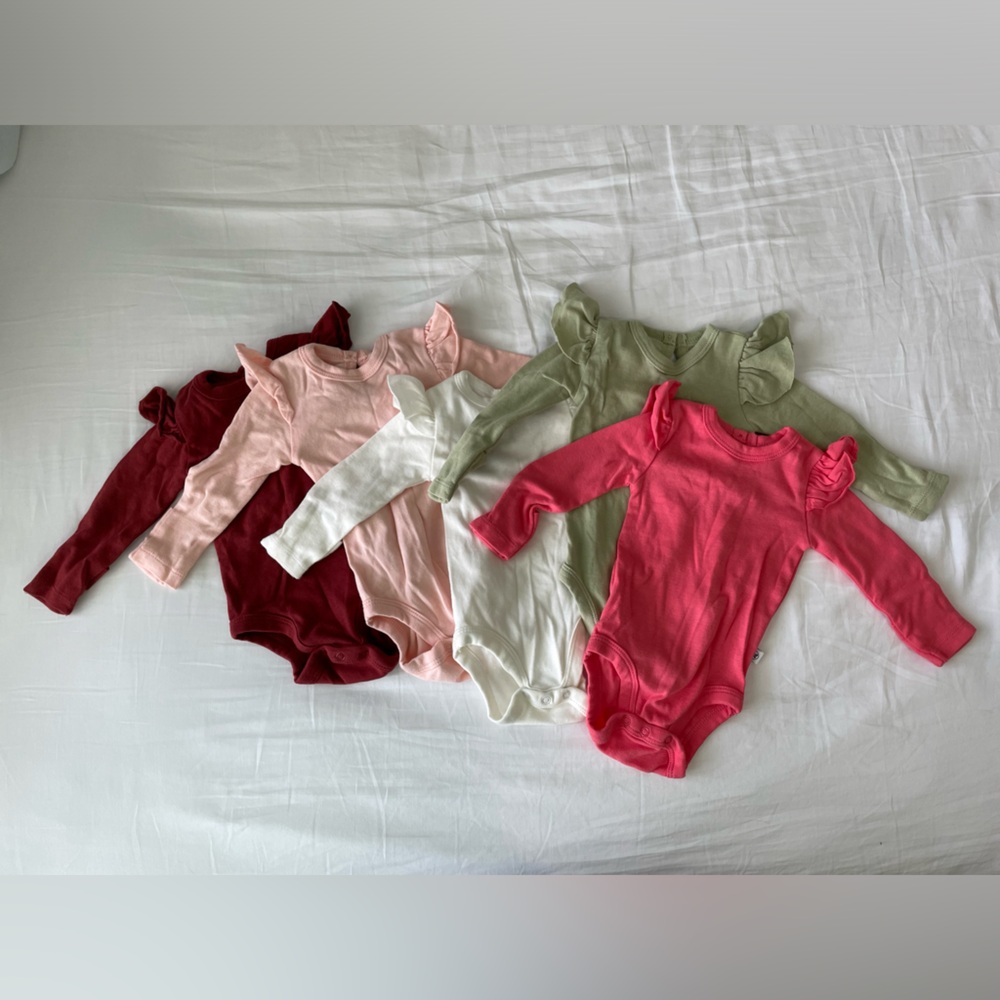 Honest Baby Long Sleeve Bodysuits